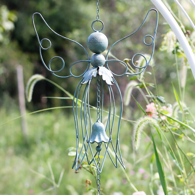 Kabanti metaliniai angelo stiliaus japoniški vėjo varpeliai Campana vėjo karilionas išorinis sodo dekoravimas