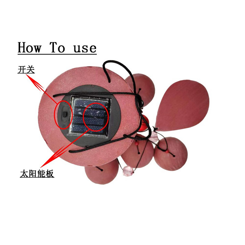 Vėjo varpeliai su LED lemputėmis Dzwonki Wietrzne Lampy Solarne Do Ogrodu Solar Campana De Viento Para Jardin Colgante lauko varpai