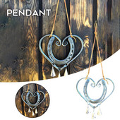 „Lucky Love“ vėjo varpelis su plieniniais nagais suasmenintas Valentino dienos pakabinamas ornamentas namų sodo kiemo dekoravimui Nauja 2022 m.