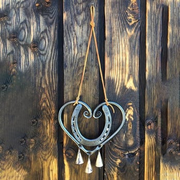 Lucky Love Wind Chime με ατσάλινα νύχια Εξατομικευμένο στολίδι για την Ημέρα του Αγίου Βαλεντίνου για Διακόσμηση αυλής στον κήπο του σπιτιού Νέο 2022