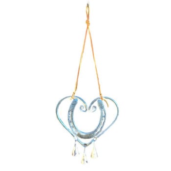 Lucky Love Wind Chime με ατσάλινα νύχια Εξατομικευμένο στολίδι για την Ημέρα του Αγίου Βαλεντίνου για Διακόσμηση αυλής στον κήπο του σπιτιού Νέο 2022