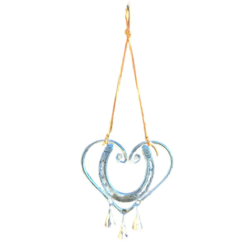 „Lucky Love“ vėjo varpelis su plieniniais nagais suasmenintas Valentino dienos pakabinamas ornamentas namų sodo kiemo dekoravimui Nauja 2022 m.