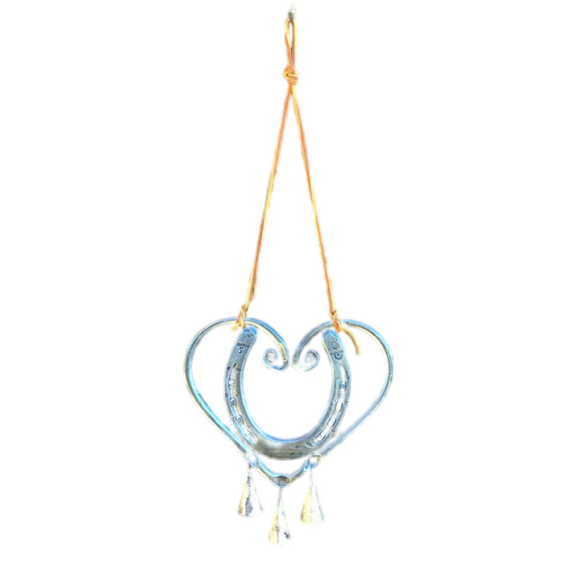 „Lucky Love“ vėjo varpelis su plieniniais nagais suasmenintas Valentino dienos pakabinamas ornamentas namų sodo kiemo dekoravimui Nauja 2022 m.