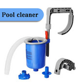Automatic Pool Surface Cleaner Pool Care Surface Float Extractor Swimming Pool Skimmer Wall Mount Cleaner Leaf Collection Tool