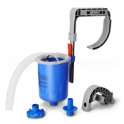 Automatic Pool Surface Cleaner Pool Care Surface Float Extractor Swimming Pool Skimmer Wall Mount Cleaner Leaf Collection Tool