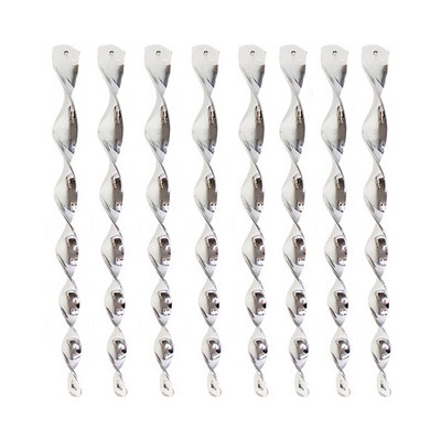 8vnt Atspindintys paukščių atbaidymo strypai 7 spalvos 30cm kabantys paukščių repelentai atspindintys vėjo spiraliniai strypai sodo apsauga nuo paukščių