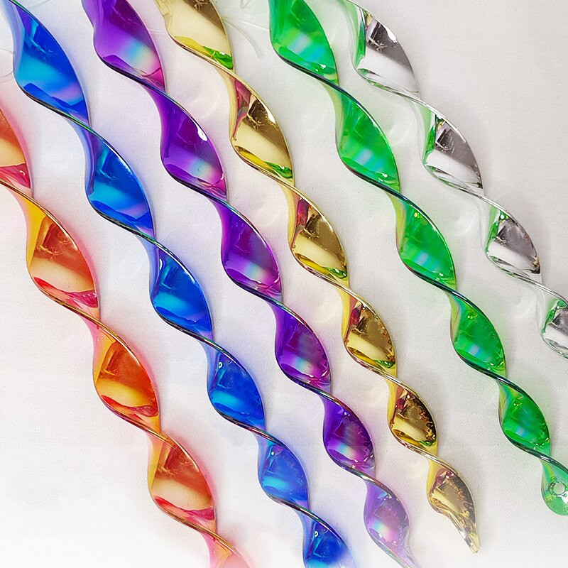 8vnt Atspindintys paukščių atbaidymo strypai 7 spalvos 30cm kabantys paukščių repelentai atspindintys vėjo spiraliniai strypai sodo apsauga nuo paukščių