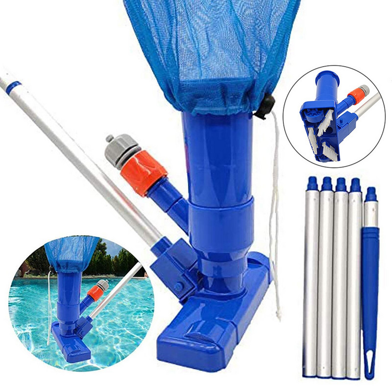 1 vienetas nešiojamo baseino valymo rinkinio vandens vakuuminio siurbimo antgalio rūko priežiūros valymo įrankių priedai JAV/ES
