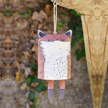 Spinner Garden Wind Chimes Красиви селски занаяти от смола Висящи пластмасови бохемски животински орнаменти Декорация на двора на открито