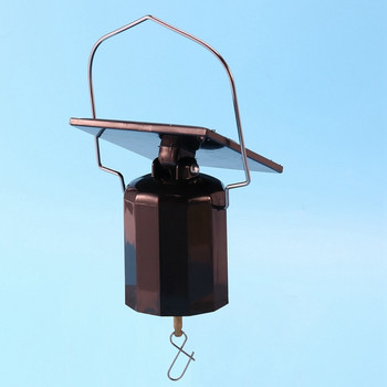 Solar Hanging Display Κινητήρας Περιστρεφόμενος Μικρός κινητήρας Ηλιακής Ενέργειας Wind Spinner Κινητήρας πολλαπλών χρήσεων Περιστρεφόμενος γάντζος 2τμχ