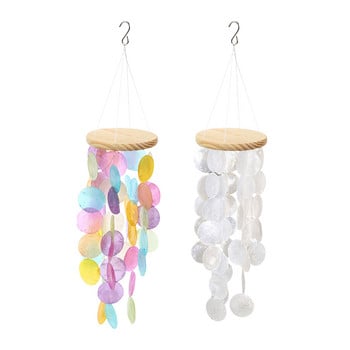 Wind Chimes Shell Wind Chimes Outdoor Wind Chimes Melodious Pleasant Soundfor Windowsill Gar