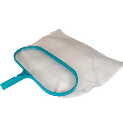 Uszodamentő levélfúvó finomhálós professzionális medencefelszívó medence gereblye medence tisztító kellékek