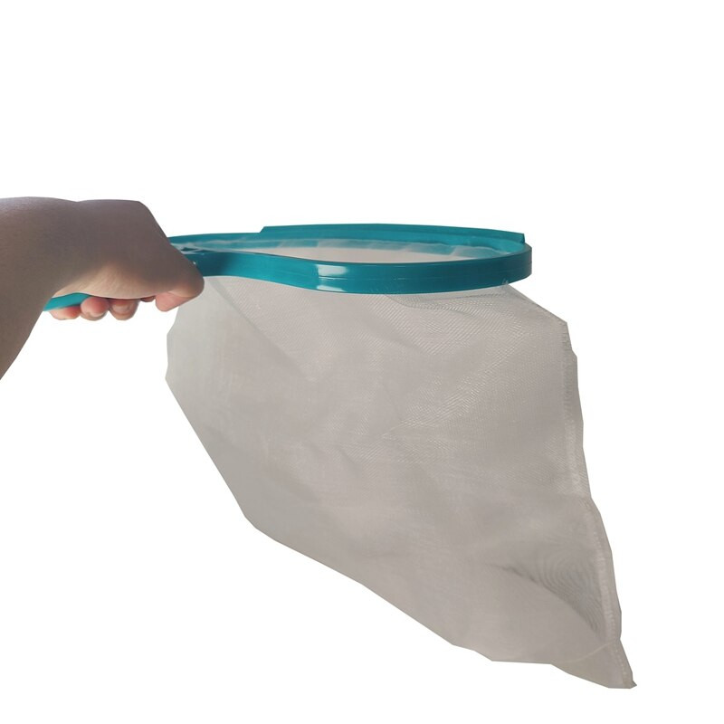 Uszodamentő levélfúvó finomhálós professzionális medencefelszívó medence gereblye medence tisztító kellékek