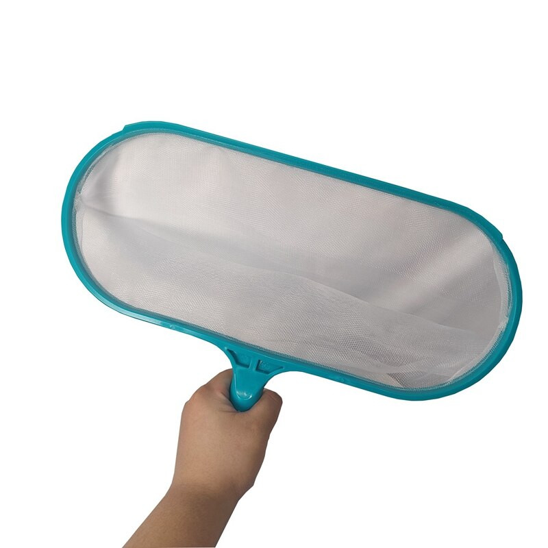 Uszodamentő levélfúvó finomhálós professzionális medencefelszívó medence gereblye medence tisztító kellékek