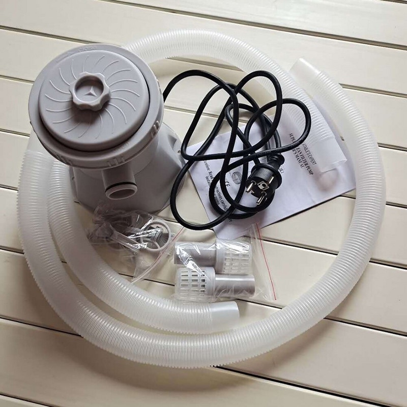 300 galonų pripučiamas baseino valiklis elektrinis filtro siurblio valymo įrankis Efektyvus filtravimo valymo įrankis filtro siurblys