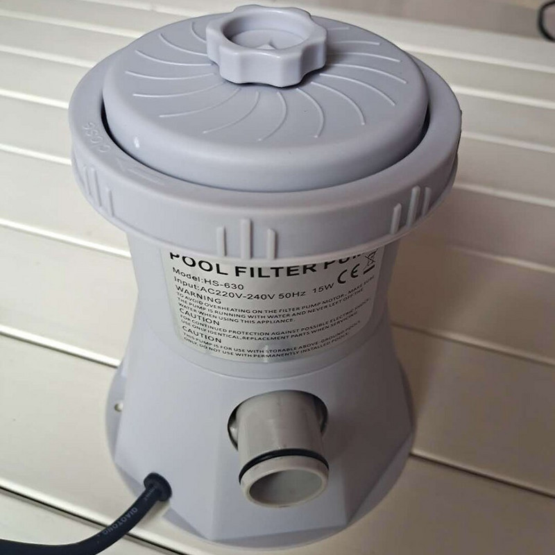 300 galonų pripučiamas baseino valiklis elektrinis filtro siurblio valymo įrankis Efektyvus filtravimo valymo įrankis filtro siurblys