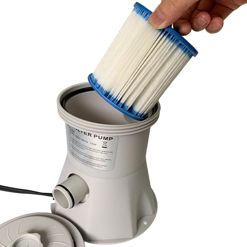 Baseino elektrinis filtro siurblys Didelis baseino filtras Buitinis baseino valiklis Nuimamas filtro šerdies cirkuliacinis siurblys
