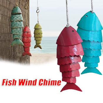 Κρεμαστό χριστουγεννιάτικο δώρο κήπου Koi Fish Wind Wind Wind Wind Home Wind Chimes