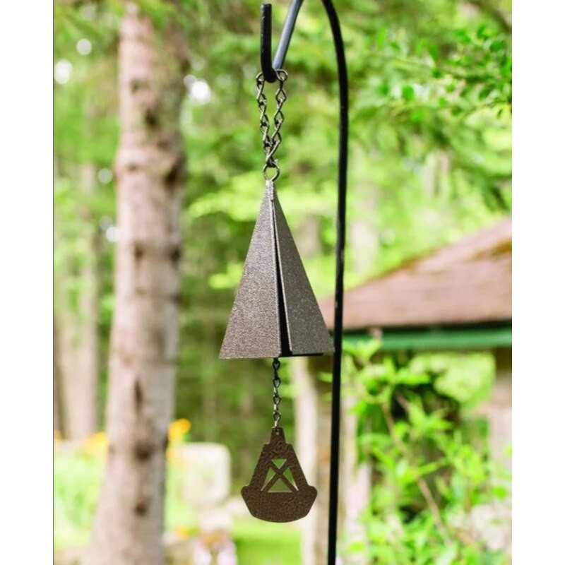 Vėjo varpeliai lauko giliems tonams Vėjo varpai-plūdurai varpai varpeliai kompasas unikalus lauko vėjo varpelis durų verandos sodo apdaila