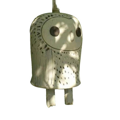 Lauko sodo derva vėjo varpeliai Gyvūnai Papuošalai Pelėda Lapė Meškėnas Ežiukas Sodo puošmena Japonijos Bohemijos namų dekoro dovana