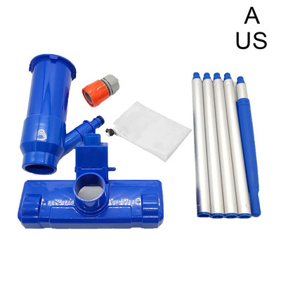 Aspirator pentru piscină Spa pentru înot Instrument portabil de curățare pentru dezinfectare Cap de aspirație Perie pentru fântână pentru iaz fără kit electric EU/US
