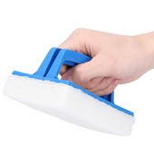 Baseino valymo šepetys Grindų Sienų Kempinėlių šepečių valymo įrankis baseino tvenkiniams SPA kubilams Sienų valiklis Baseino šveitimo priedai