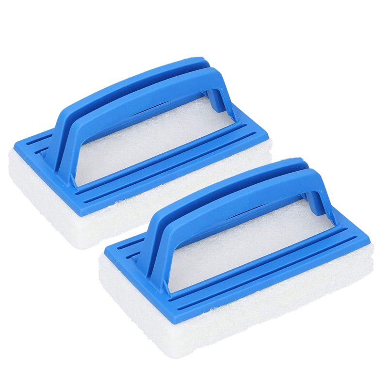 Baseino valymo šepetys Grindų Sienų Kempinėlių šepečių valymo įrankis baseino tvenkiniams SPA kubilams Sienų valiklis Baseino šveitimo priedai