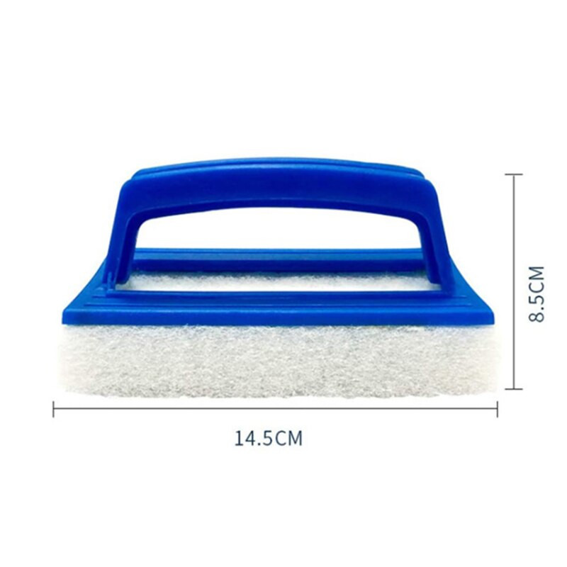 Baseino valymo šepetys Grindų Sienų Kempinėlių šepečių valymo įrankis baseino tvenkiniams SPA kubilams Sienų valiklis Baseino šveitimo priedai