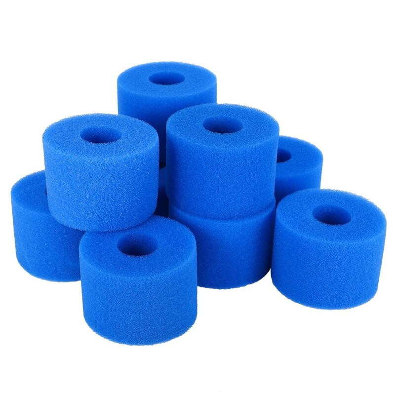 30 ks bazénový filter vodné čerpadlo filtračné čerpadlo S1 umývateľný bio penový 2 4 x UK VI lenivý 'Z typ filter'
