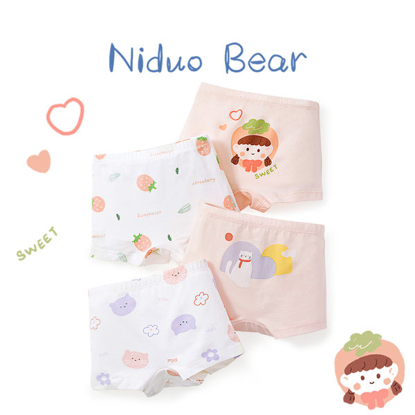 Vaikiški spausdinti bokseriai mergaitėms