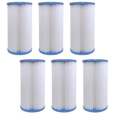 Sisestage asendusfiltri kassett, mis sobib INTEXi basseinidega, asendusfiltri kassett 29000 jaoks, 6 pakk