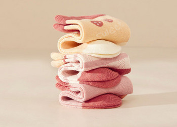 Комплект от пет броя чорапи за момичета
