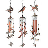 Gyvūnų vėjo varpeliai Kabantys Kūrybinis kiemo sodo apdaila Metalo varpelio pakabukas Šeimos durų amatai Namų aksesuarai