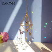 Cristale Big Wind Chime Prismă Sun Light Catcher Bijuterii lucrate manual Grădină pandantiv agățat Ornament Fereastră Cortina Decor acasă