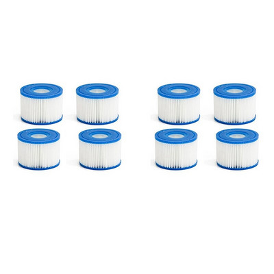 8 ks bazénových filtračných vložiek typu S1 pre Intex PureSpa, filter do vírivky, filter do bazéna pre Intex 29001E, filter do vírivky 11692