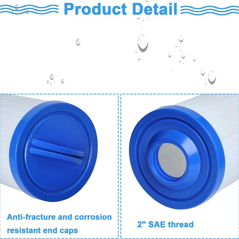Promovare! Filtru spa 2 inch femel SAE filetat pentru PWW50L Filbur FC-0172 SD-01143 Unicel 4CH-949, pentru filtru cadă cu hidromasaj 817-4050