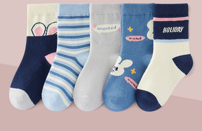 Ležérne detské ponožky pre dievčatá