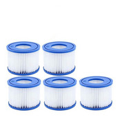 3/5 ks/sada bazénových filtrov, pre filtračné čerpadlo Bestway Spa typ VI, filtre do vírivky pre Lay-Z-Spa, pre filter Coleman SaluSpa