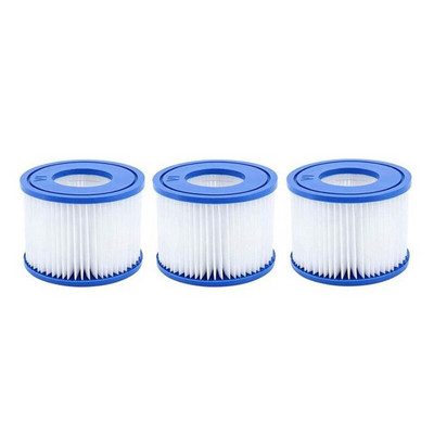3/5 ks/sada bazénových filtrov, pre filtračné čerpadlo Bestway Spa typ VI, filtre do vírivky pre Lay-Z-Spa, pre filter Coleman SaluSpa