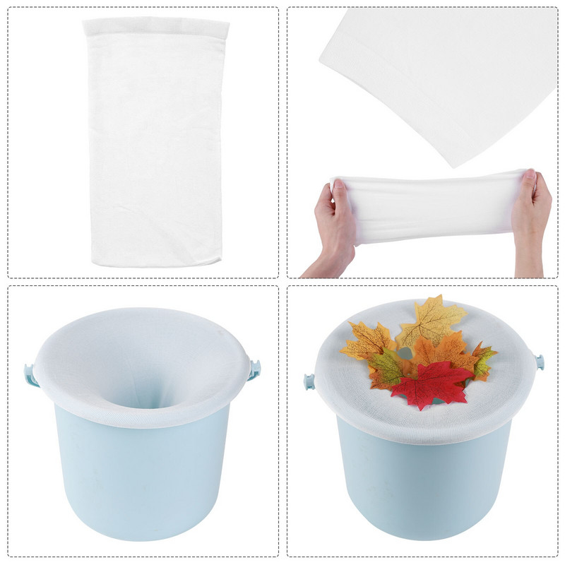 5/10/20 vnt filtrų laikymo baseino skimmerio kojinės nailoninės baseino filtravimo kojinės krepšeliams skimeriams balto baseino tiekimas