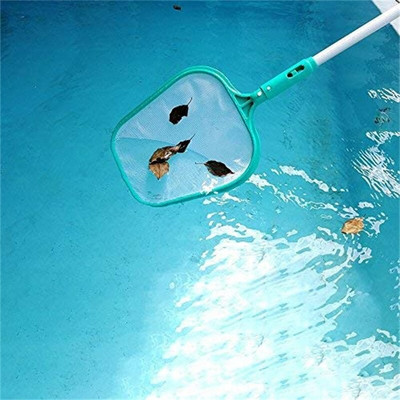 Plasa de curățare a piscinei Instrument profesionist Plasă de salvare Skimmer Frunze Acasă Înot în aer liber Curățător de echipamente de pescuit în apă mică/adâncă