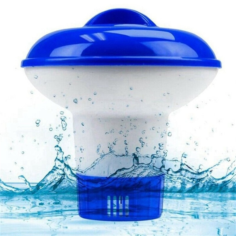 Nauja baseino cheminė plūduriuojanti medžiaga chloro bromo tabletės plaukiojantis dozatorius aplikatorius SPA vonios reikmenys