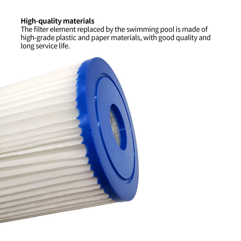4 vnt. H tipo baseino filtras, suderinamas su Intex cirkuliaciniu filtru, siurblio filtru, baseino vandens valymu