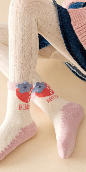 Παιδικές κάλτσες για κορίτσια - πέντε τεμάχια