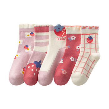 Детски чорапи за момичета -пет броя