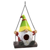 Vrtna ljuljačka Gnome Kućice za ptice s privjeskom za vanjsku viseću kućicu za kolibriće