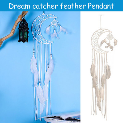 Kültéri szélcsengő nagy, mély hangok elfogó kör alakú fali holdA Catcher kis Drea ablak gyerekeknek Kristálygömbök csillárhoz