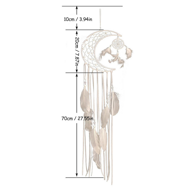 Kültéri szélcsengő nagy, mély hangok elfogó kör alakú fali holdA Catcher kis Drea ablak gyerekeknek Kristálygömbök csillárhoz