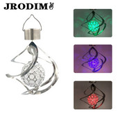 Home Chime LED Schimbator Lumină suspendată Spinner Garden Gazon Lampă de decorare Powered Dropship Culoare solară Curtea de vânt