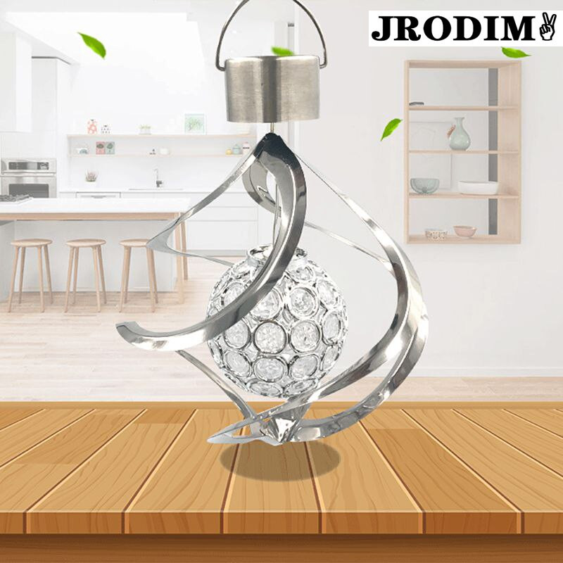 Home Chime LED Schimbator Lumină suspendată Spinner Garden Gazon Lampă de decorare Powered Dropship Culoare solară Curtea de vânt